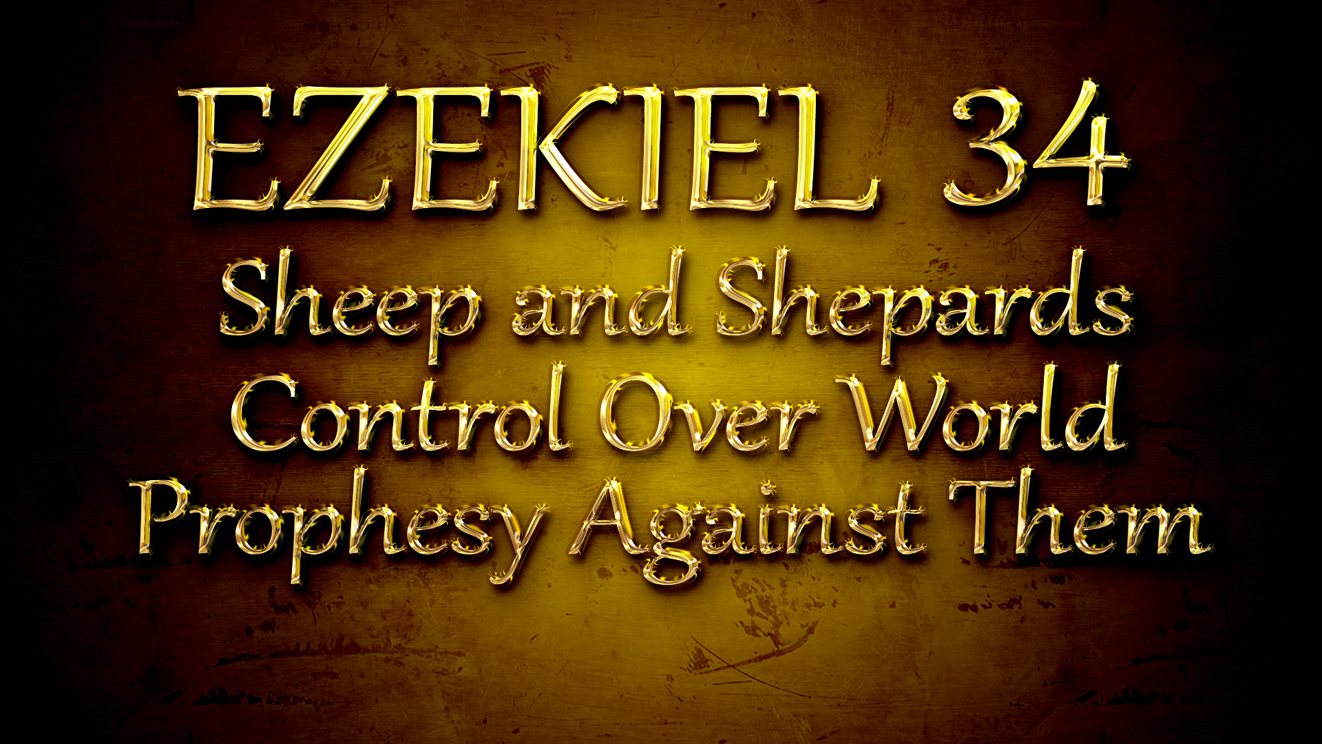 Ezekiel 34