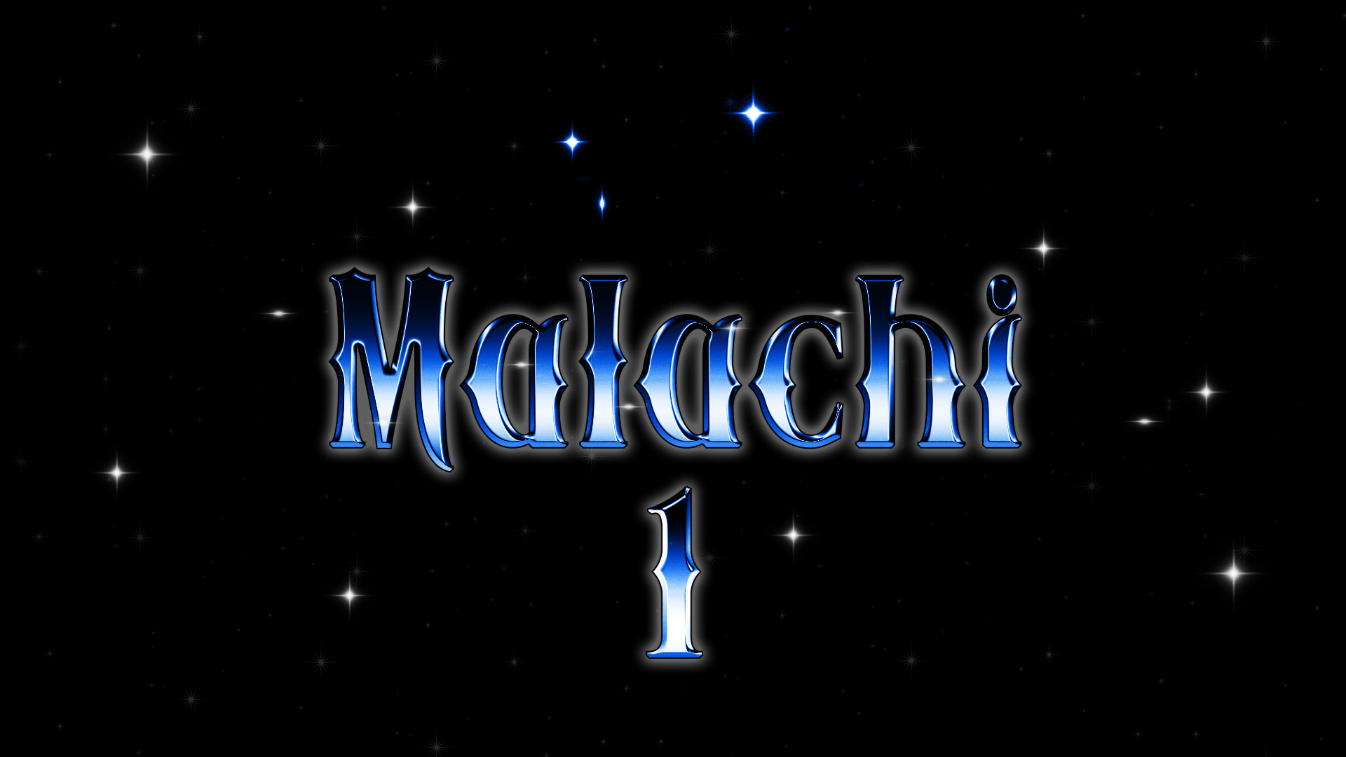 Malachi 1